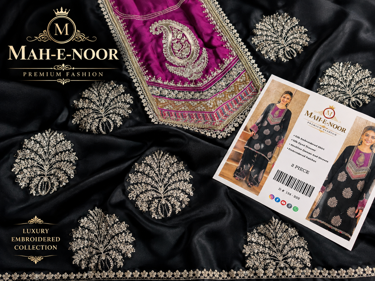 Mah-E-Noor Premium Winter Collection 2-Piece