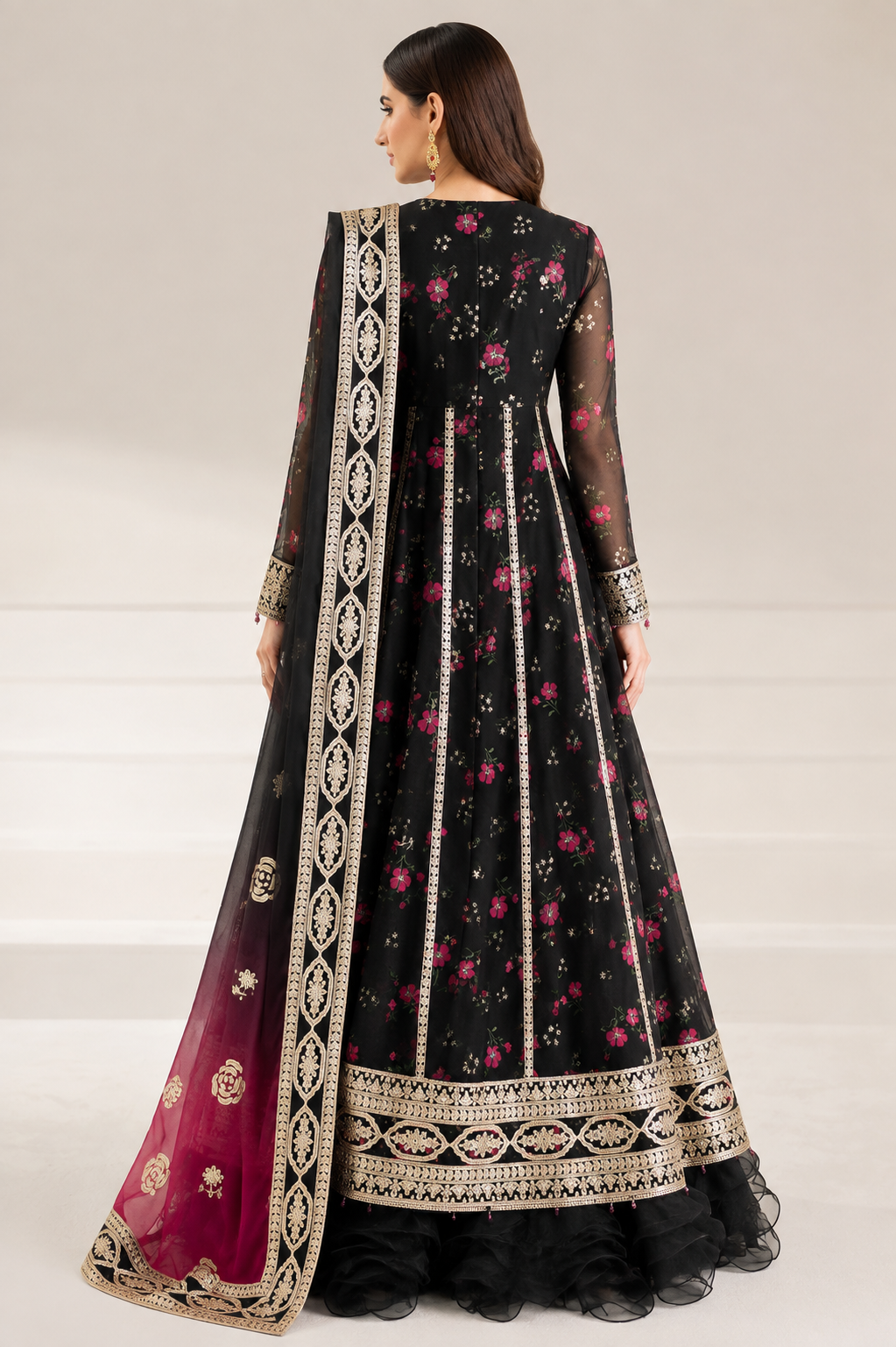 Mah-E-Noor Premium Lawn 3-Piece
