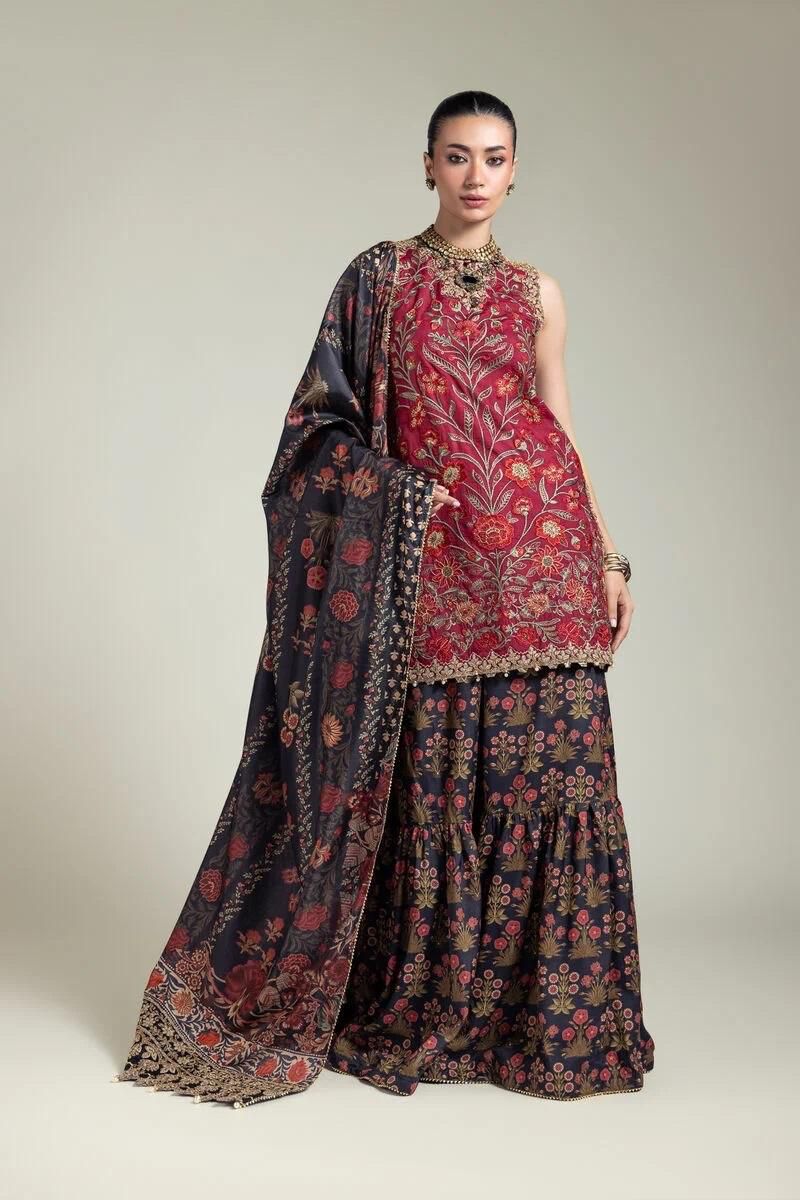 Mah-E-Noor Premium Winter Collection 3-Piece