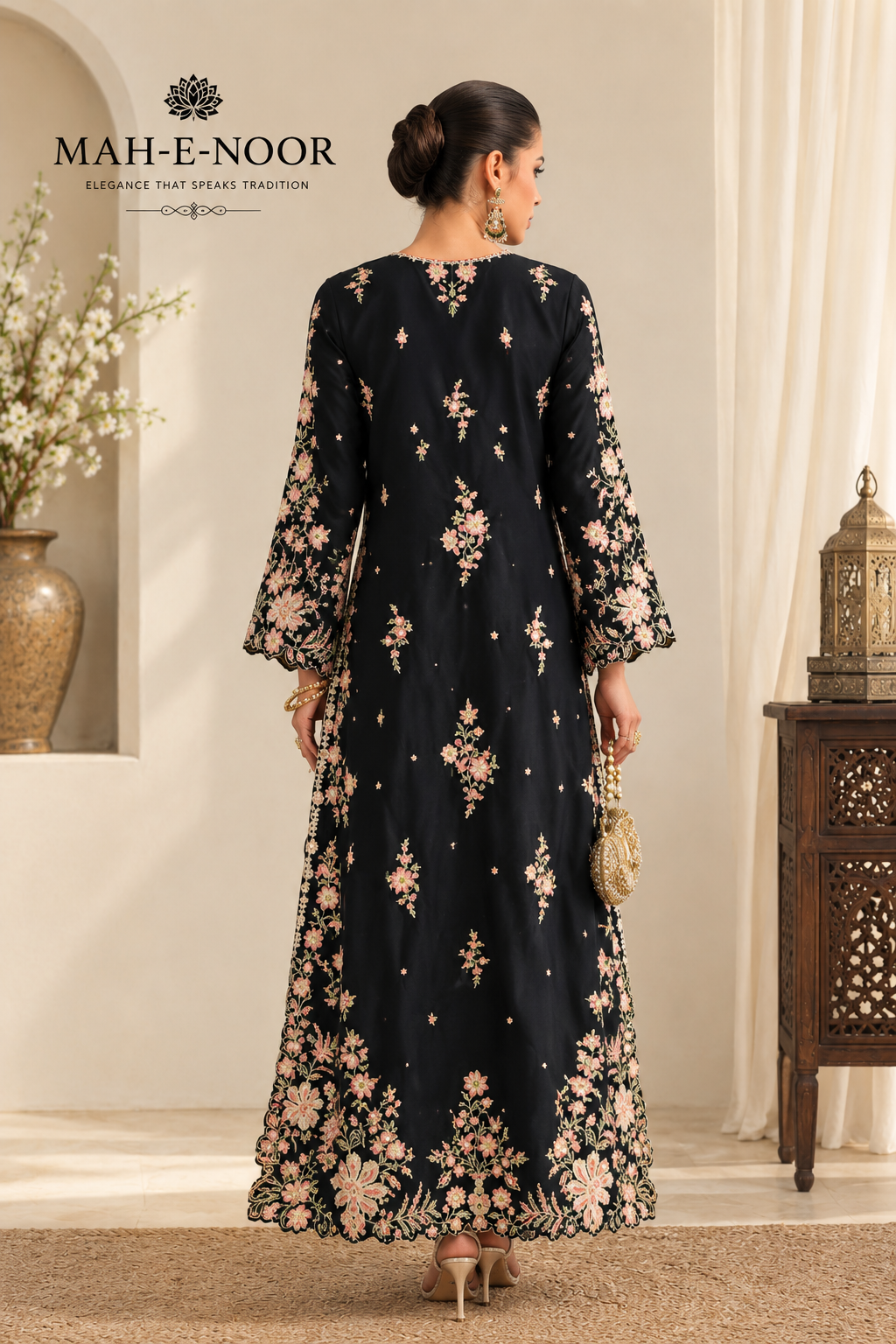 Mah-E-Noor Premium Winter Collection 2-Piece