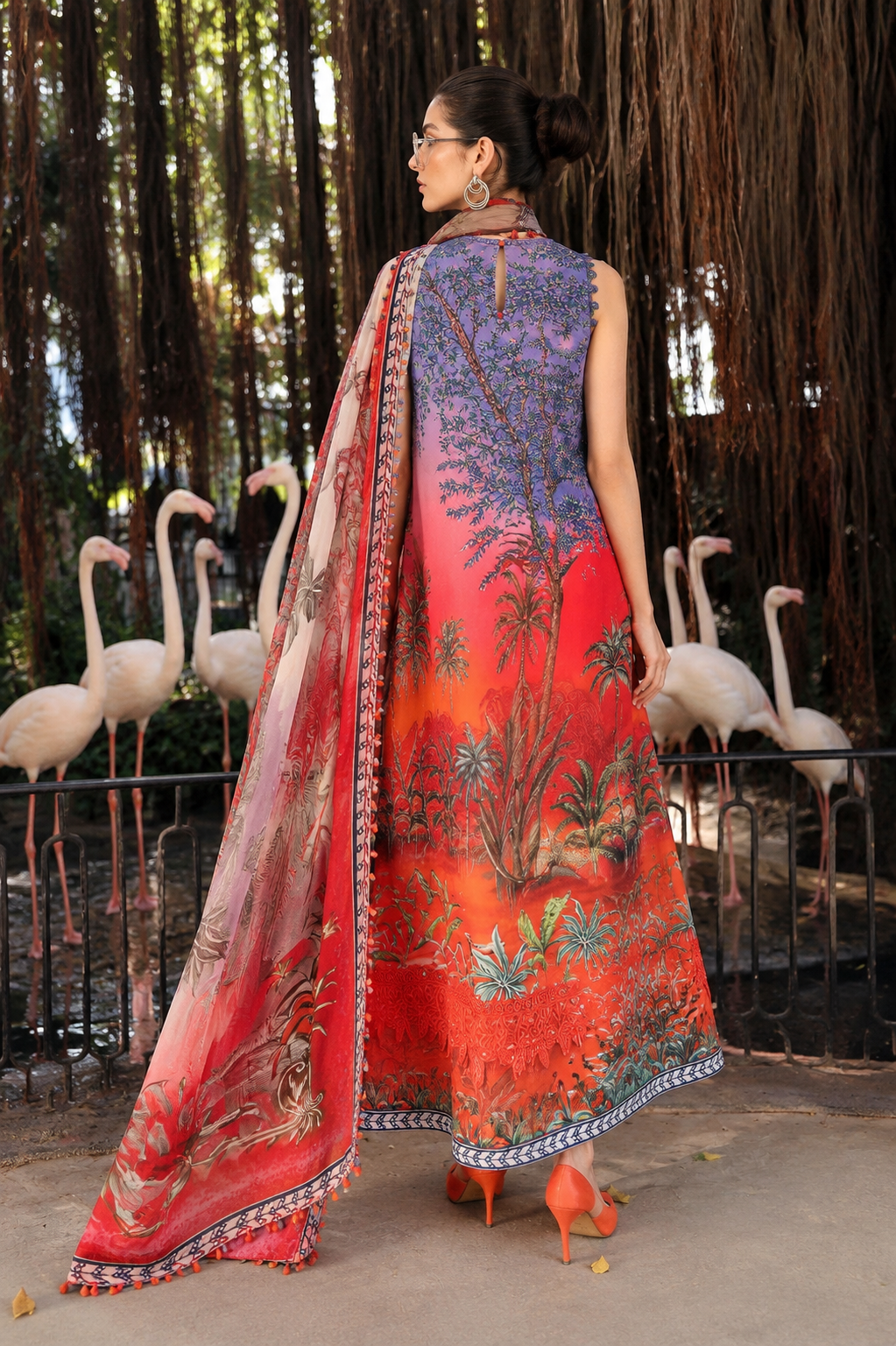 Mah-E-Noor Premium Lawn 3-Piece
