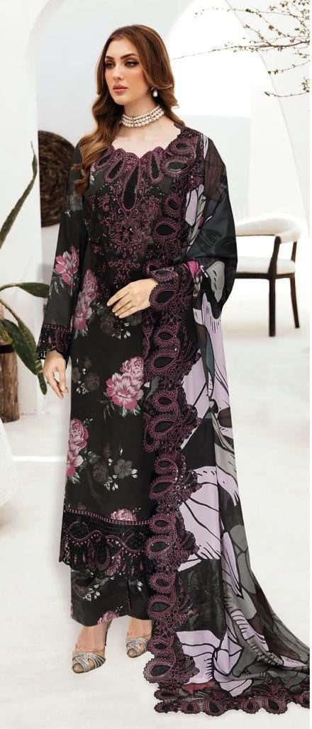 Mah-E-Noor Premium Lawn 3-Piece